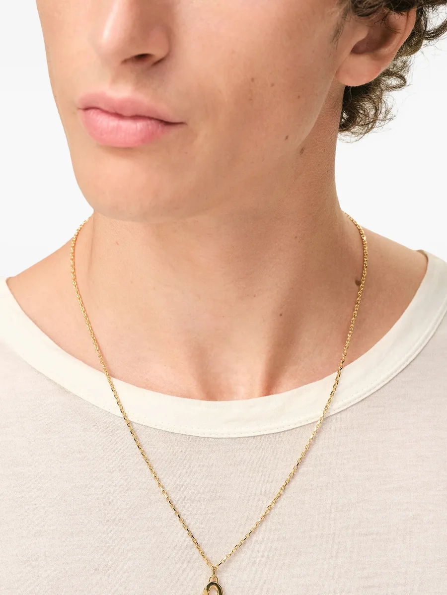 hammered-pendant necklace 3