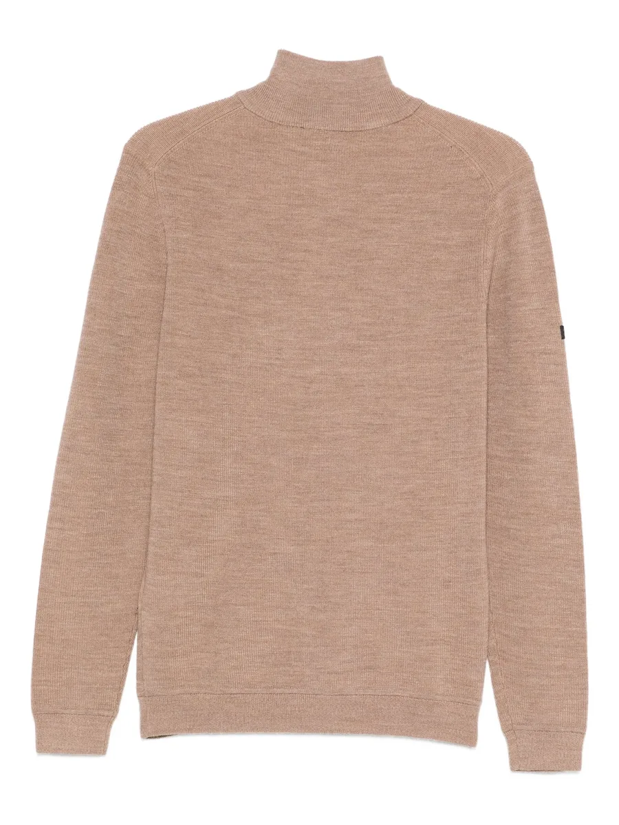 zip-neck sweater 3