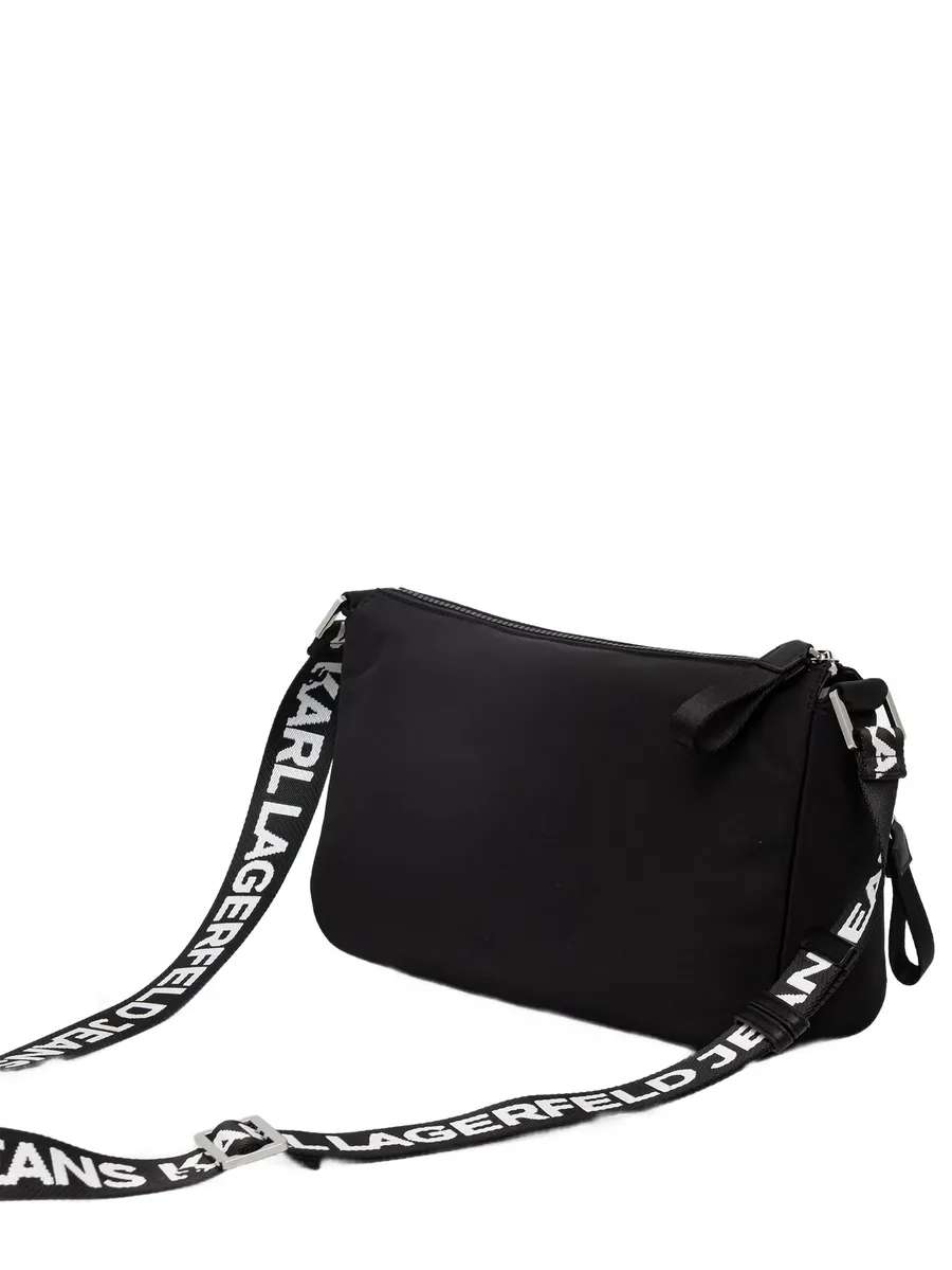 logo-print cross body bag 5