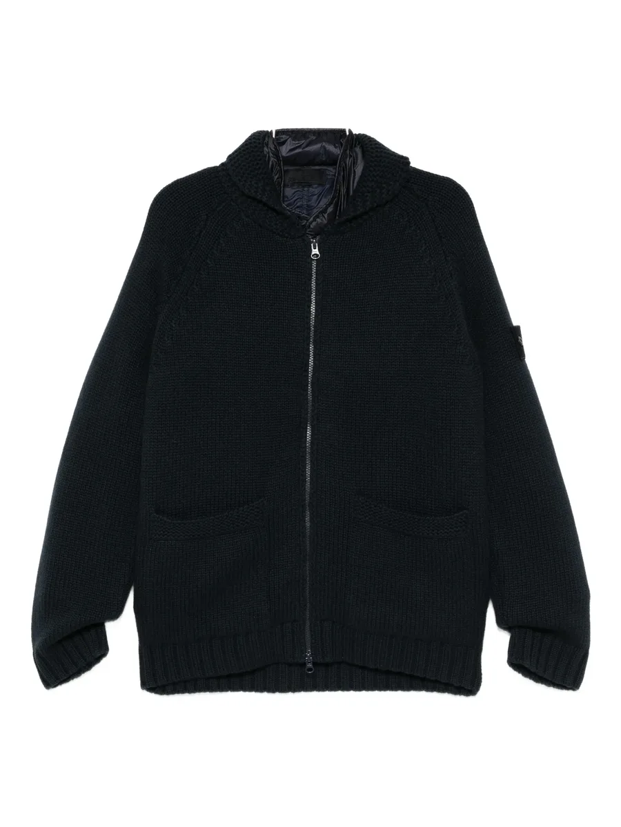 zip-up cardigan 1