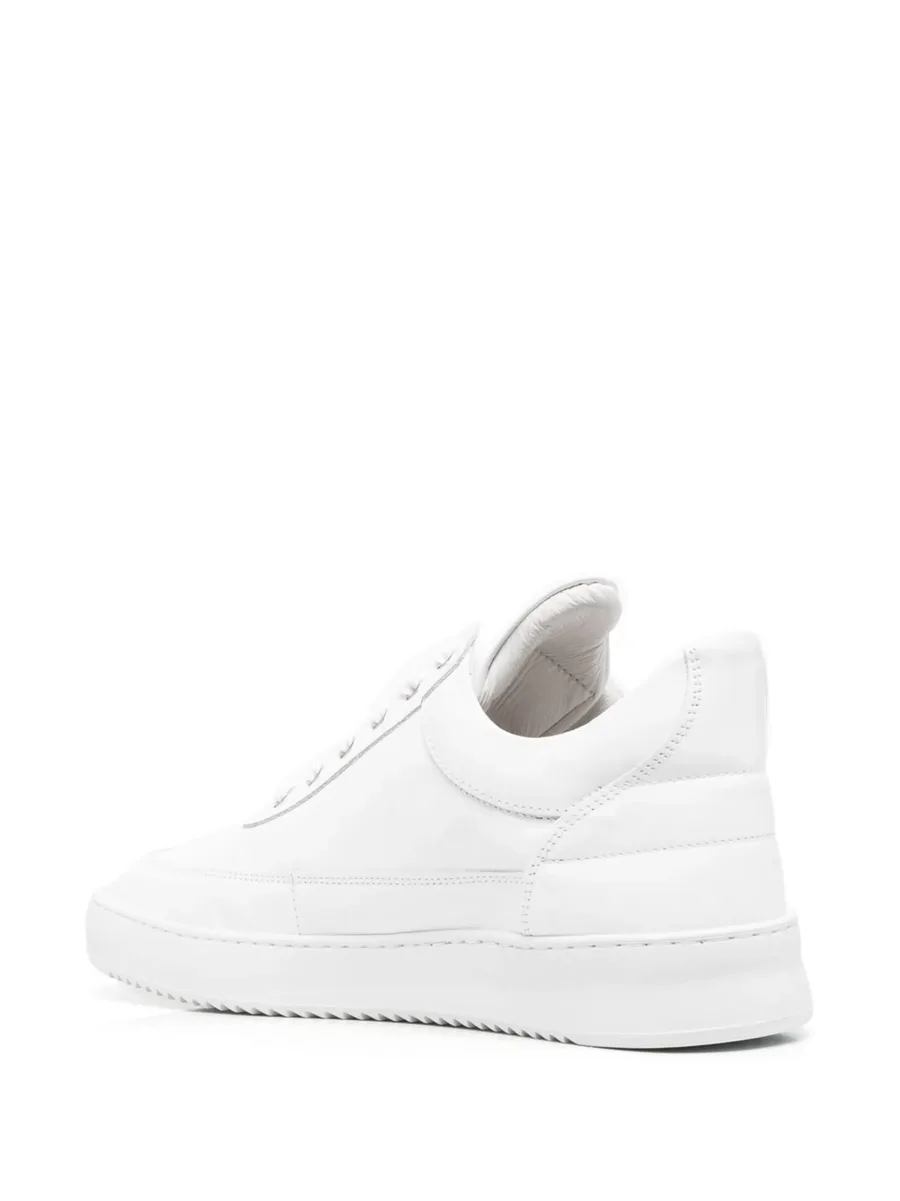 logo-embossed lace-up sneakers 6