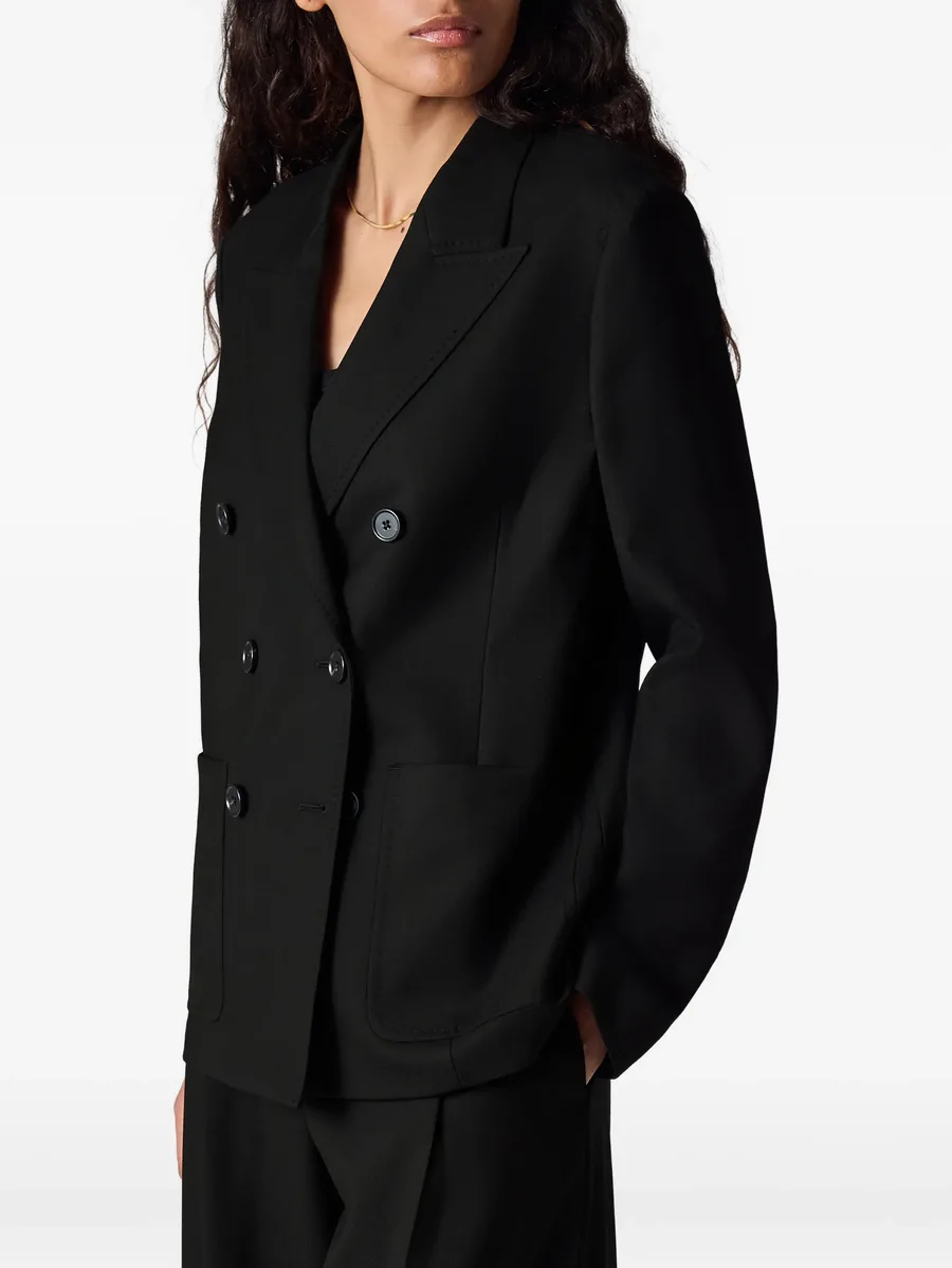 двубортный шерстяной блейзер A Suit To Travel In 5