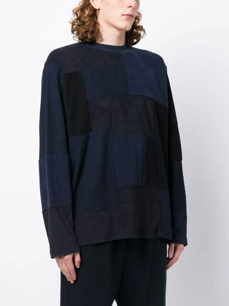 slouchy paneled jumper 5