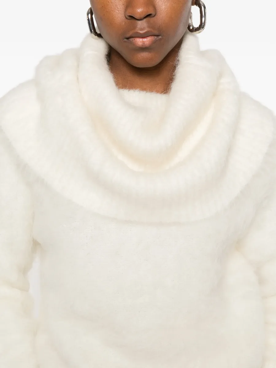 funnel-neck sweater 9