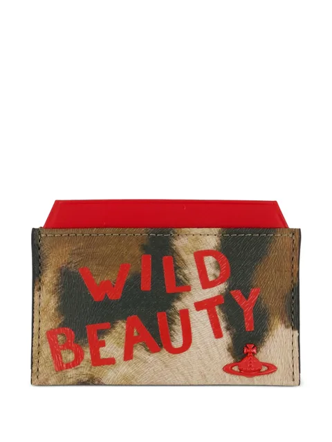 orb leopard card case