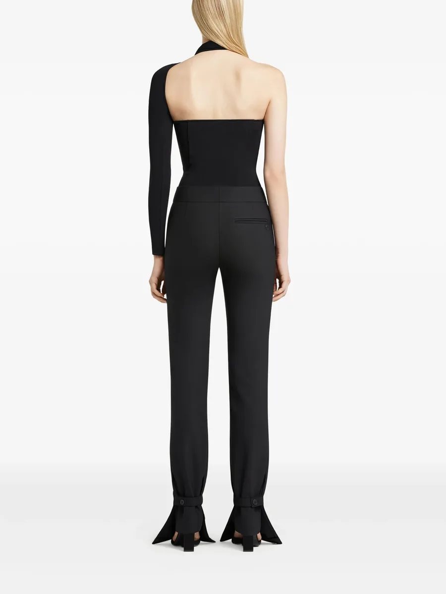 one-shoulder twisted bodysuit 7