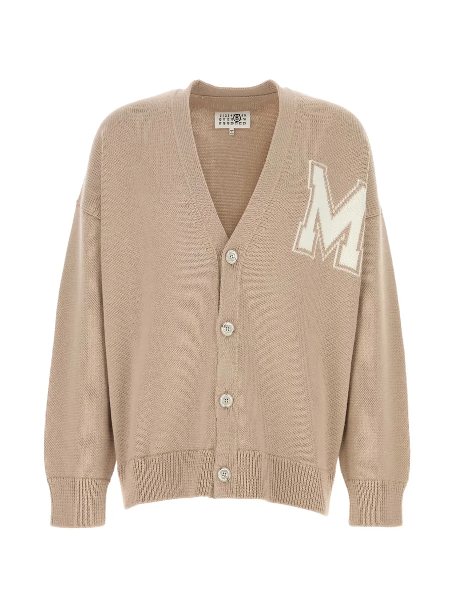 Two-in-one V-neck cardigan 1