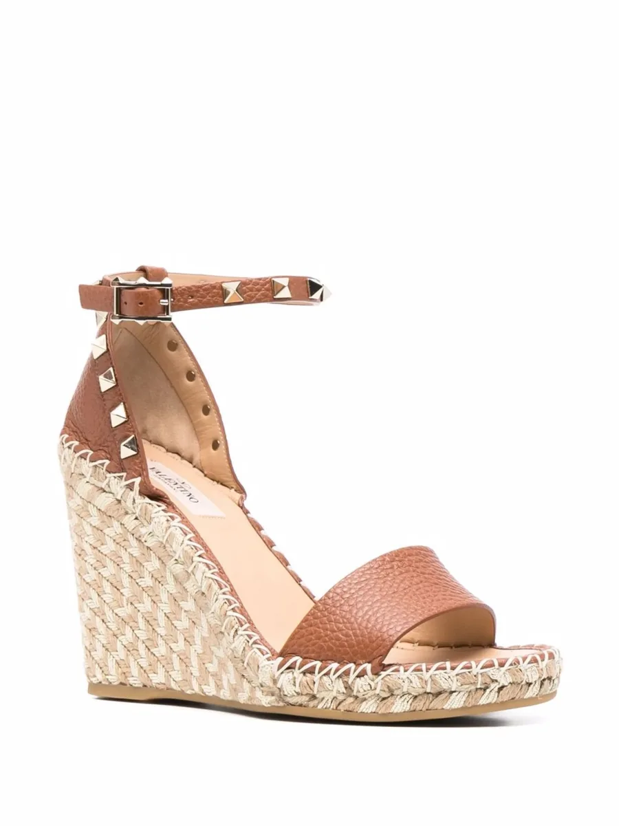 espadrille Rockstud wedge sandals 4