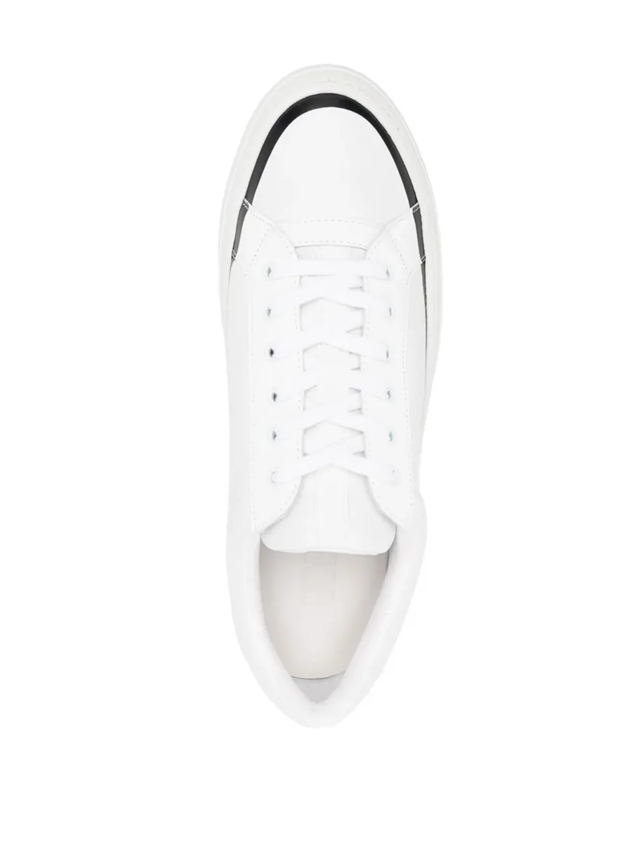 logo-print low-top sneakers 8