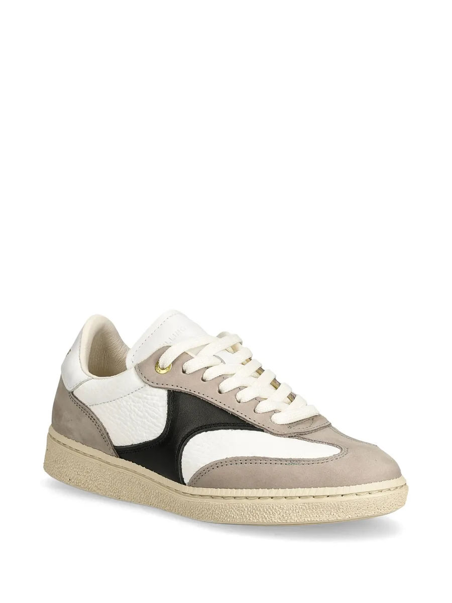 panelled design trainers 3