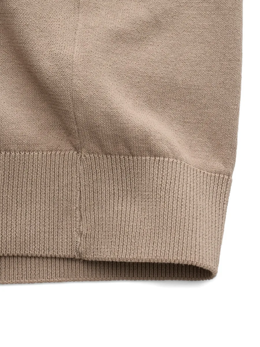Johnny crepe knit polo shirt 10
