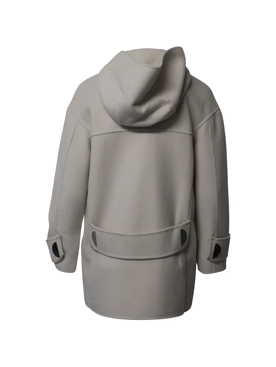 hoodie patch-pocket coat 3