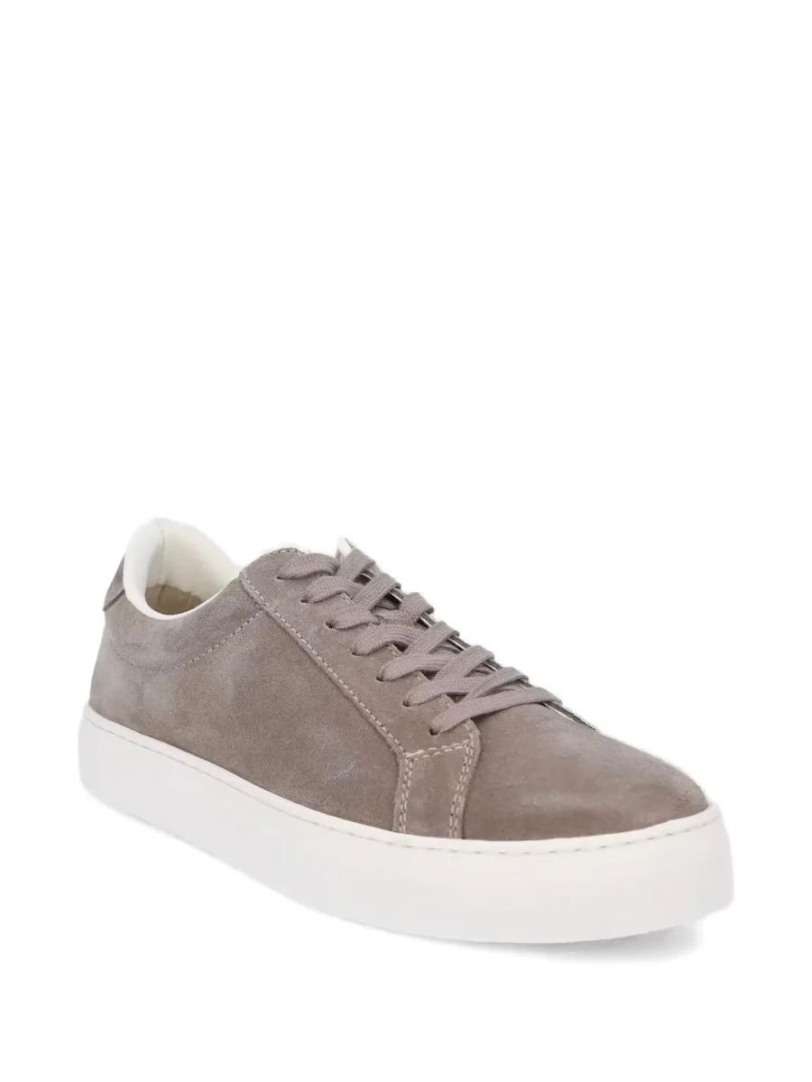 suede low-top sneakers 4