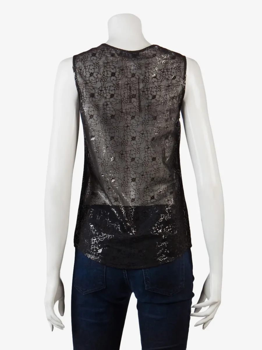 Helmut Lang Pre-Owned 75097 BLACK POLYESTER/PVC 4