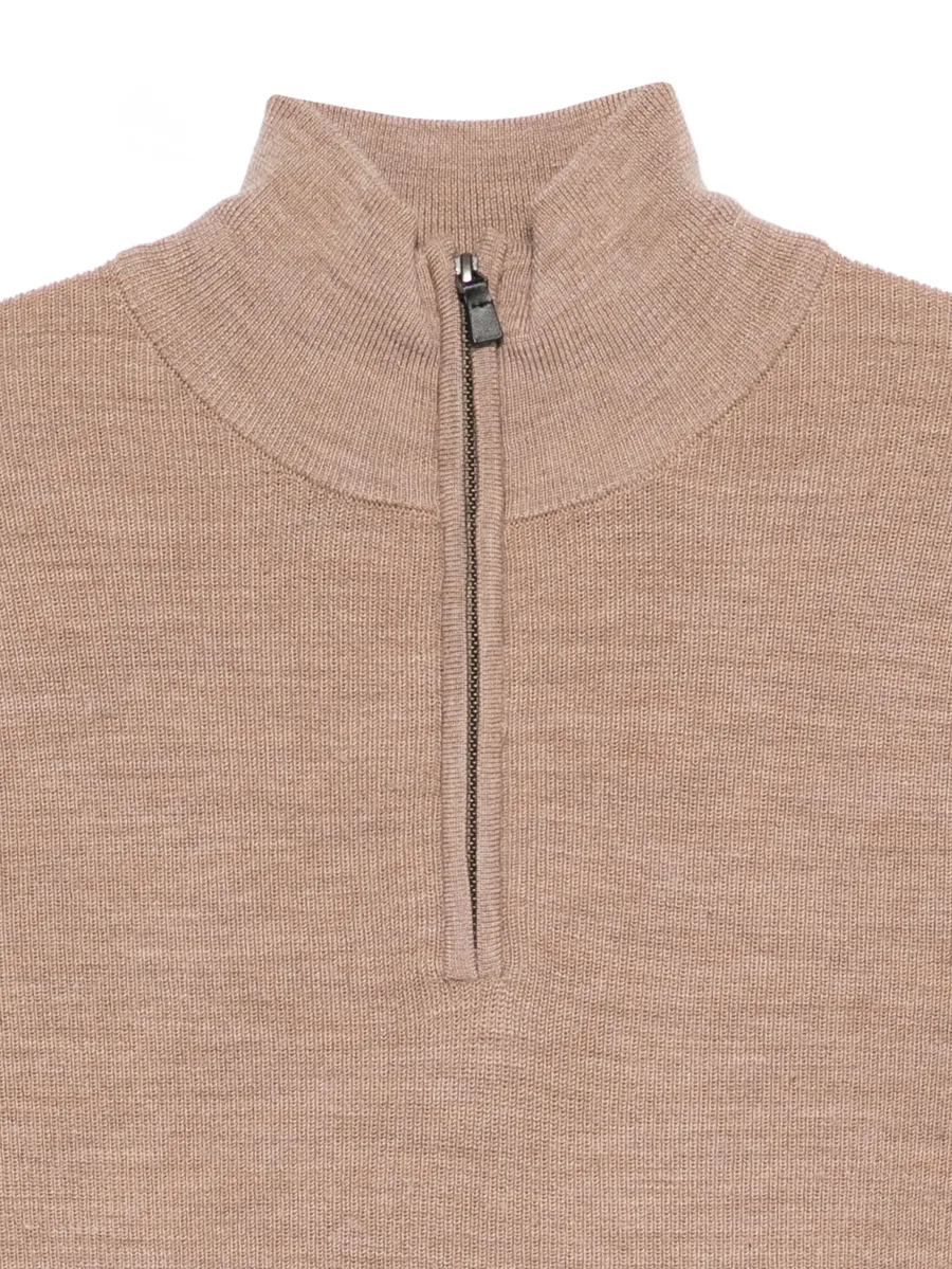 zip-neck sweater 5