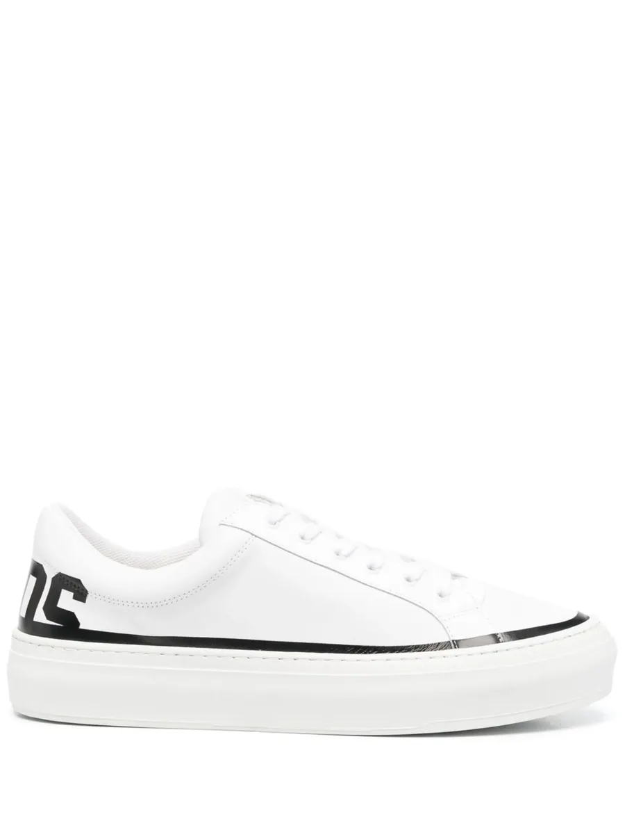 logo-print low-top sneakers 2