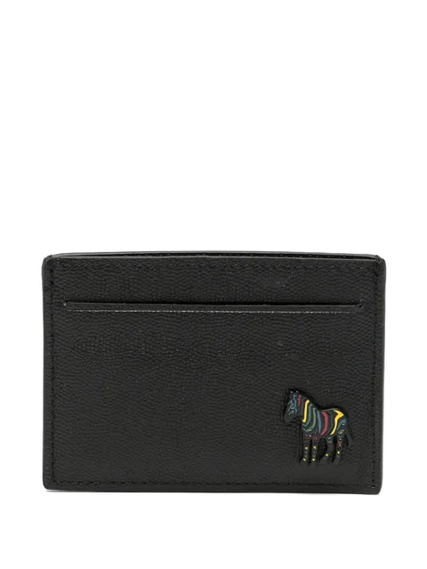 Zebra-patch pebbled cardholder