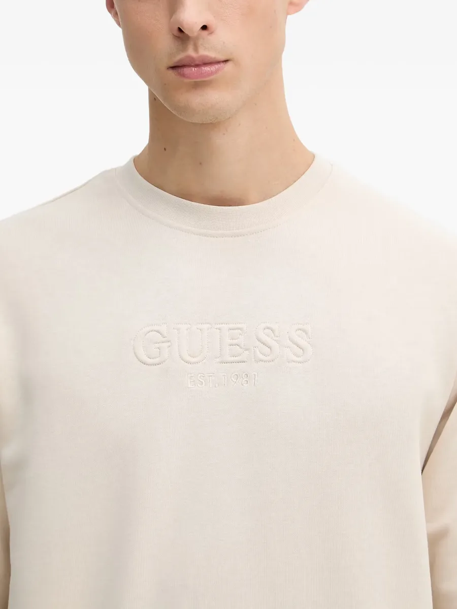logo-embroidered sweatshirt 7
