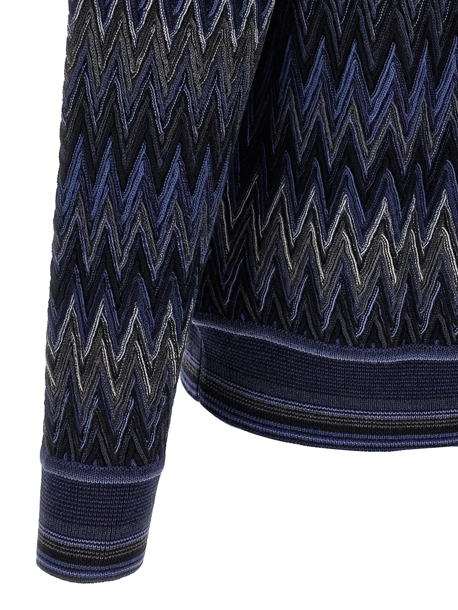 zigzag-pattern wool sweater 5