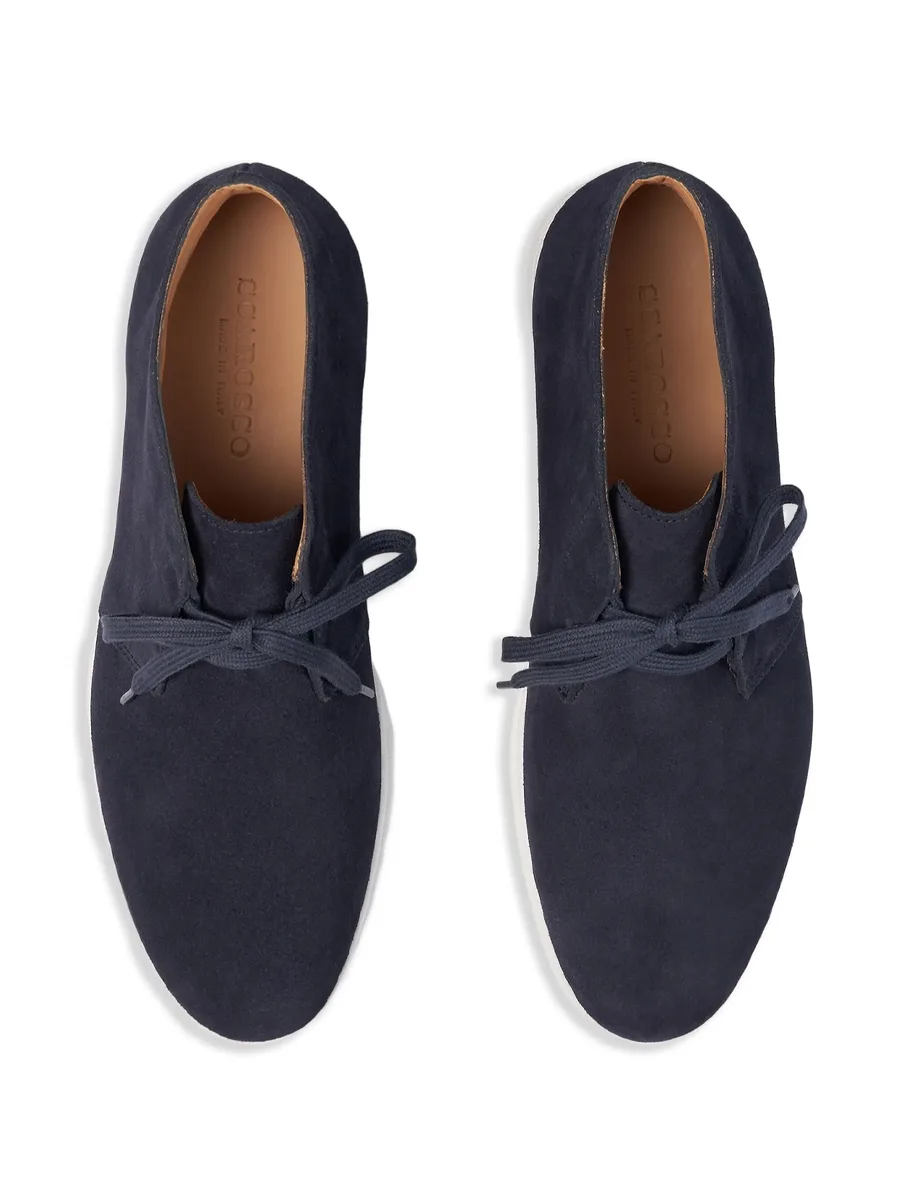 suede hi-top sneakers 10