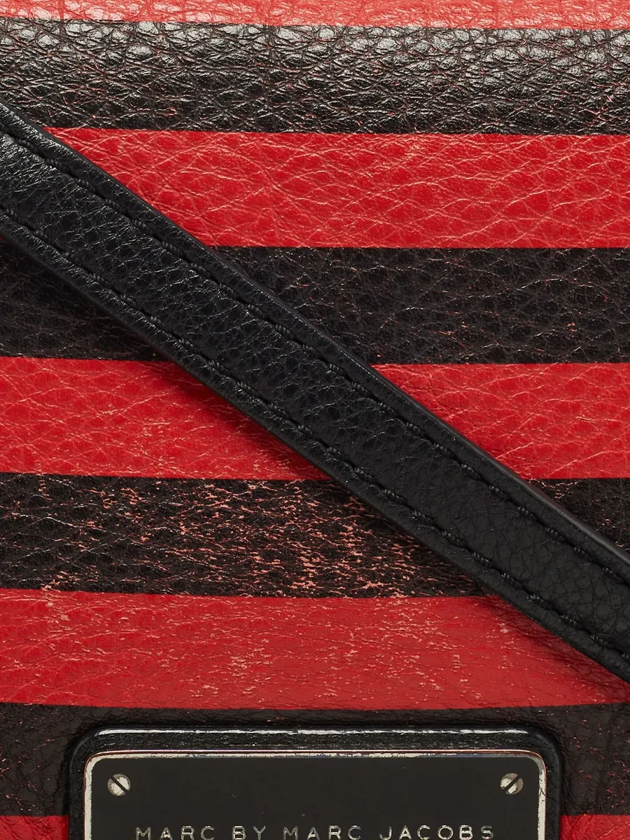 striped leather cross body bag 5