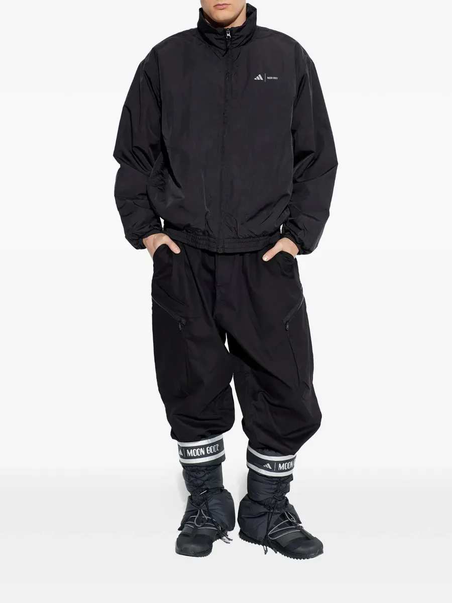 x Moon Boot 3-stripes full-zip sweater 3