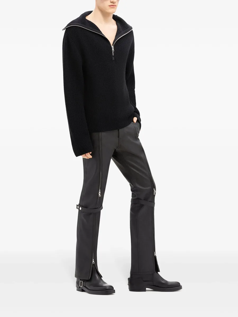 ribbed wool hooded sweater 7