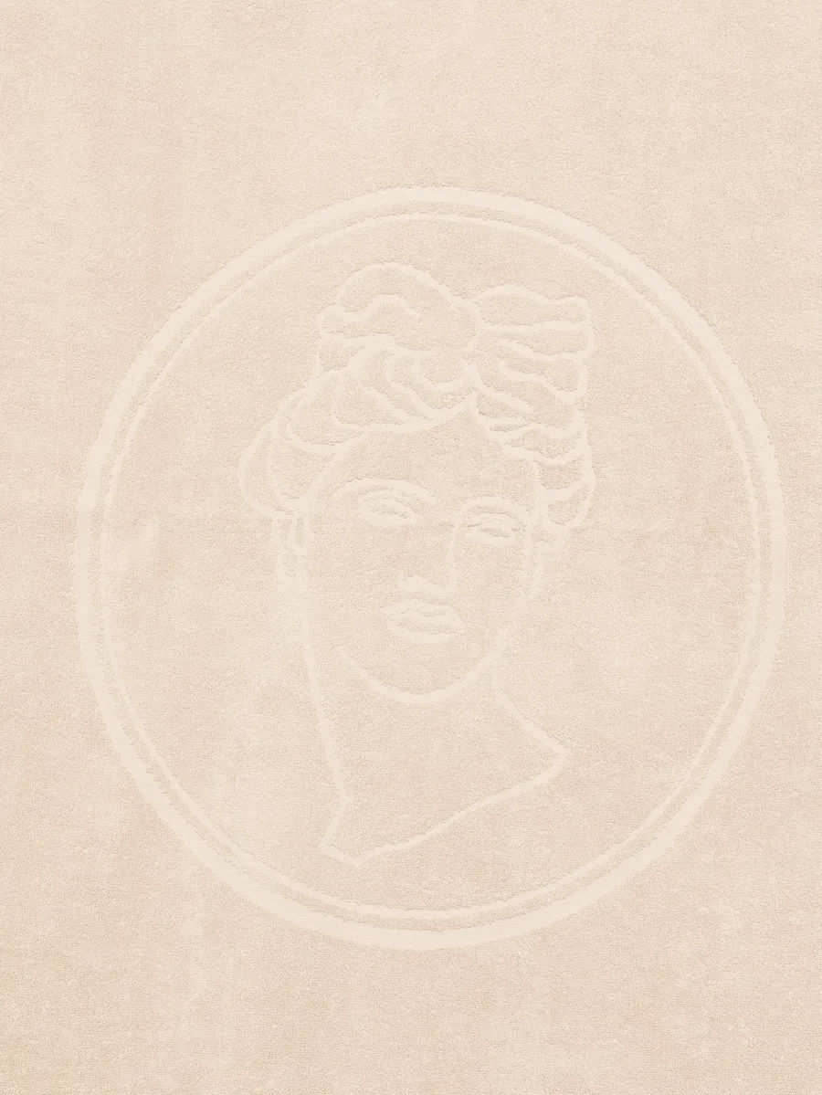 logo-embroidered towel 3
