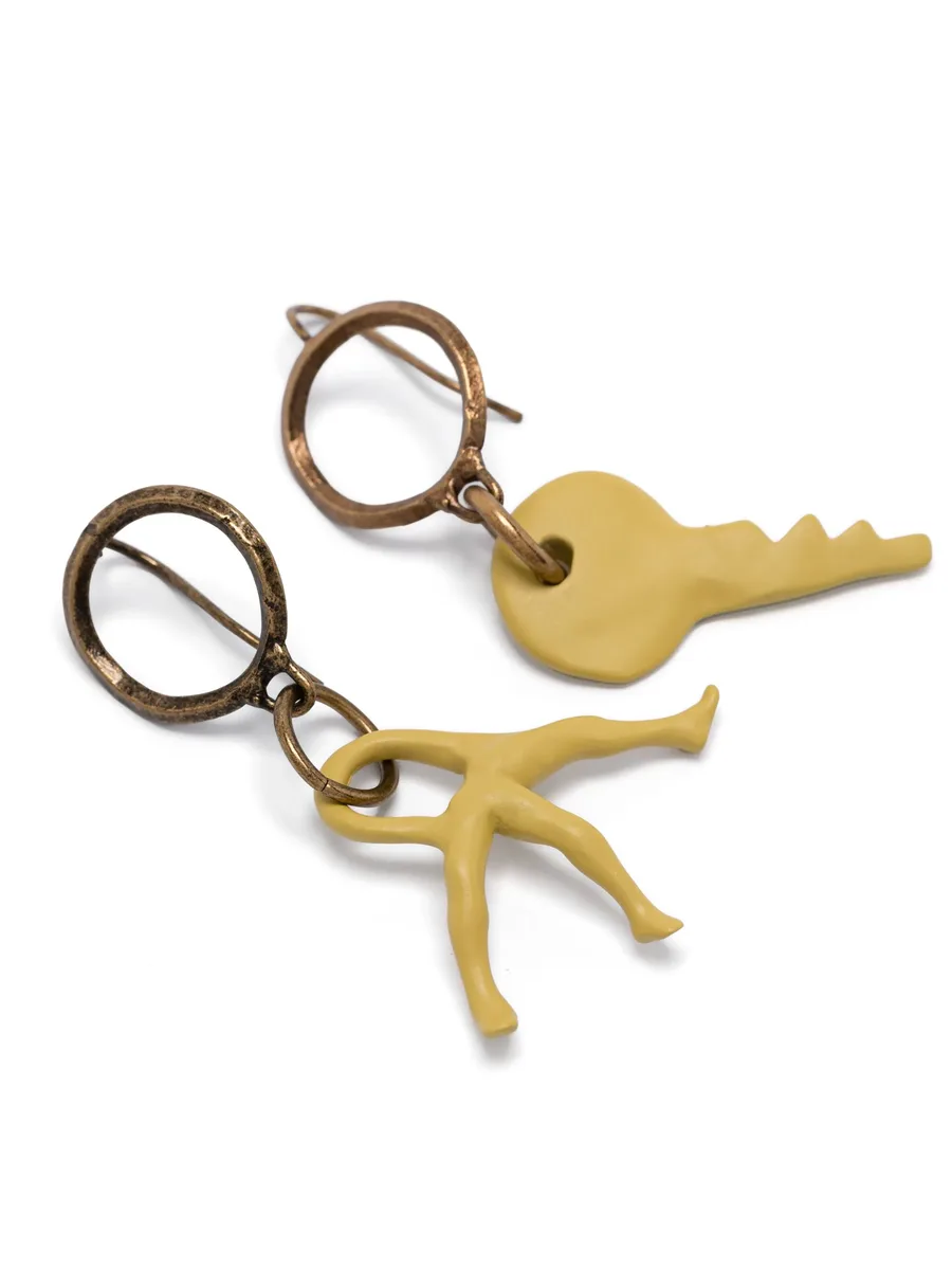 серьги Bosetto Charms из коллаборации с Benni 5