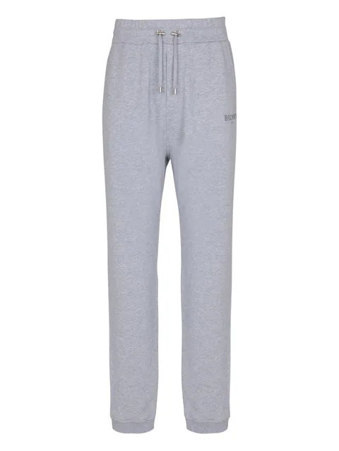 logo-print drawstring track pants