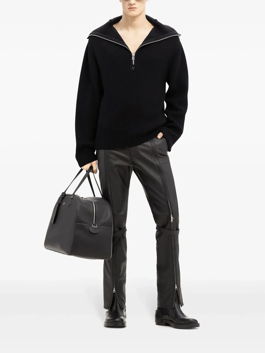 ribbed wool hooded sweater 3