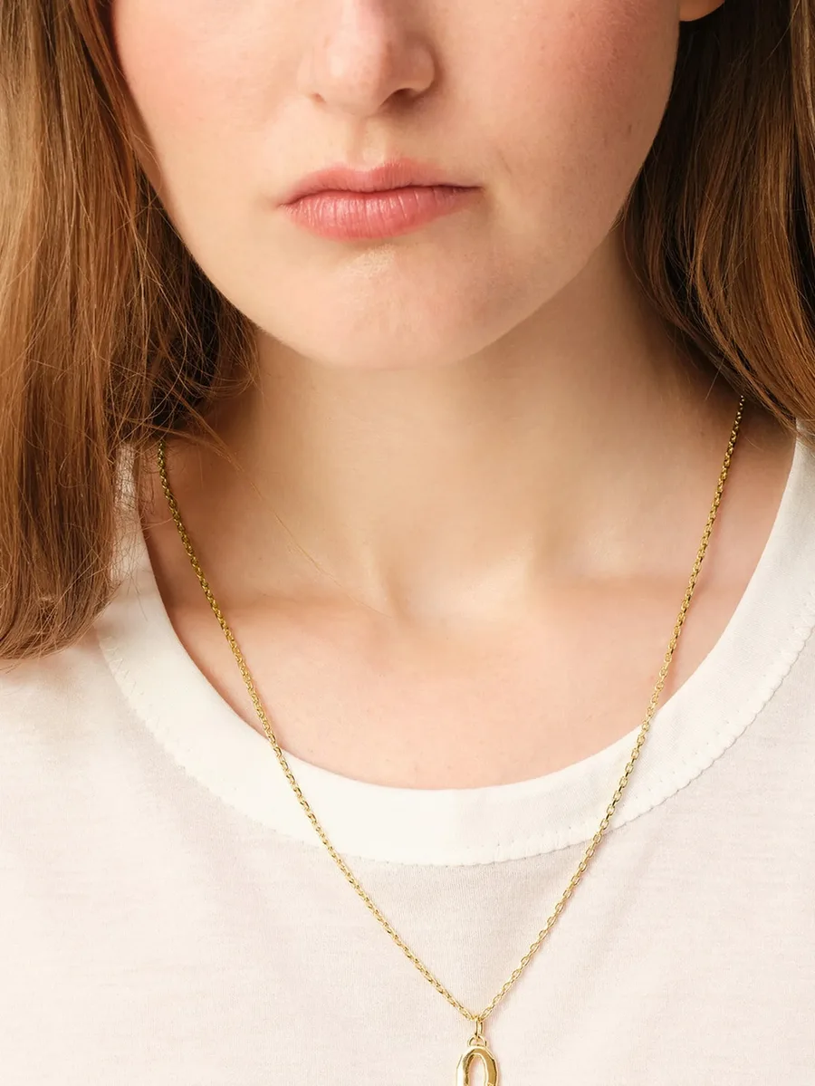 hammered-pendant necklace 8
