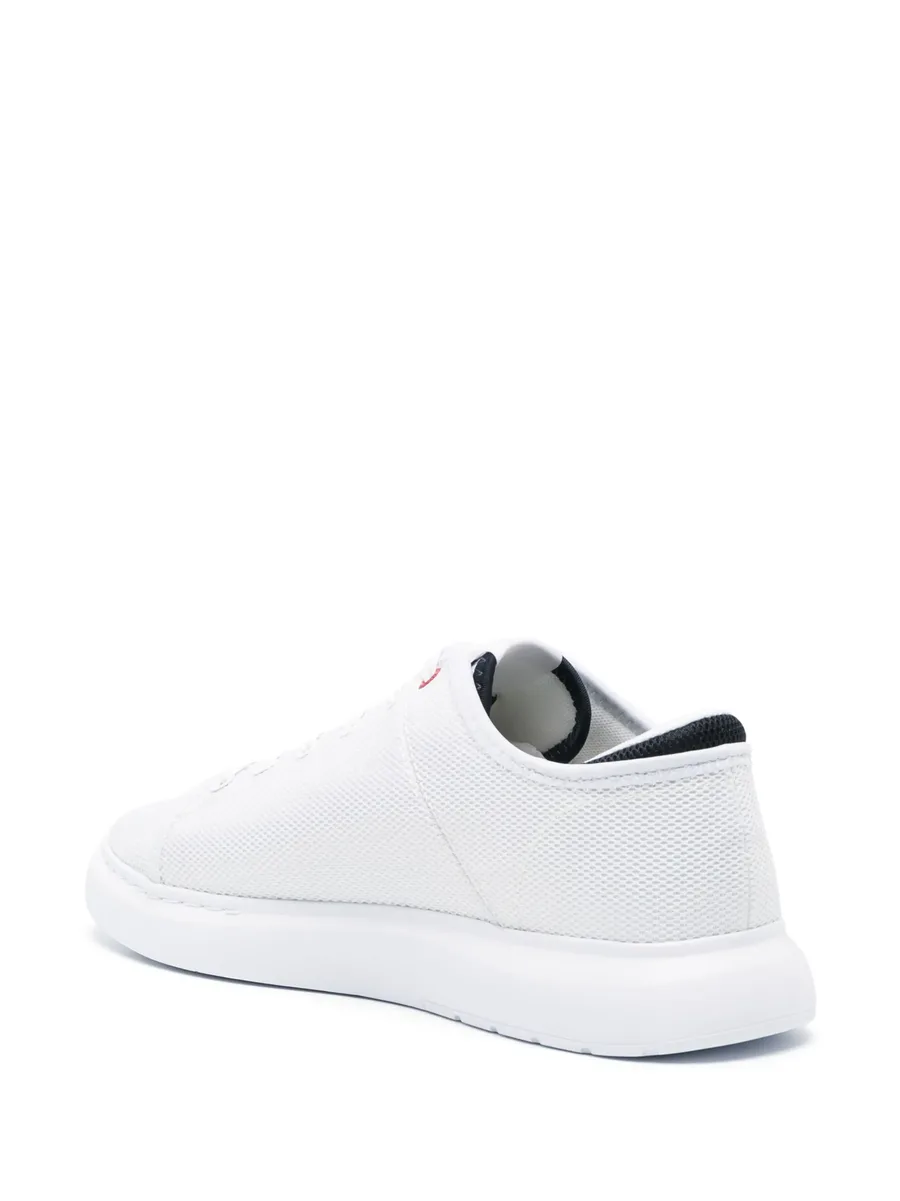 embroidered-logo mesh low-top sneakers 6