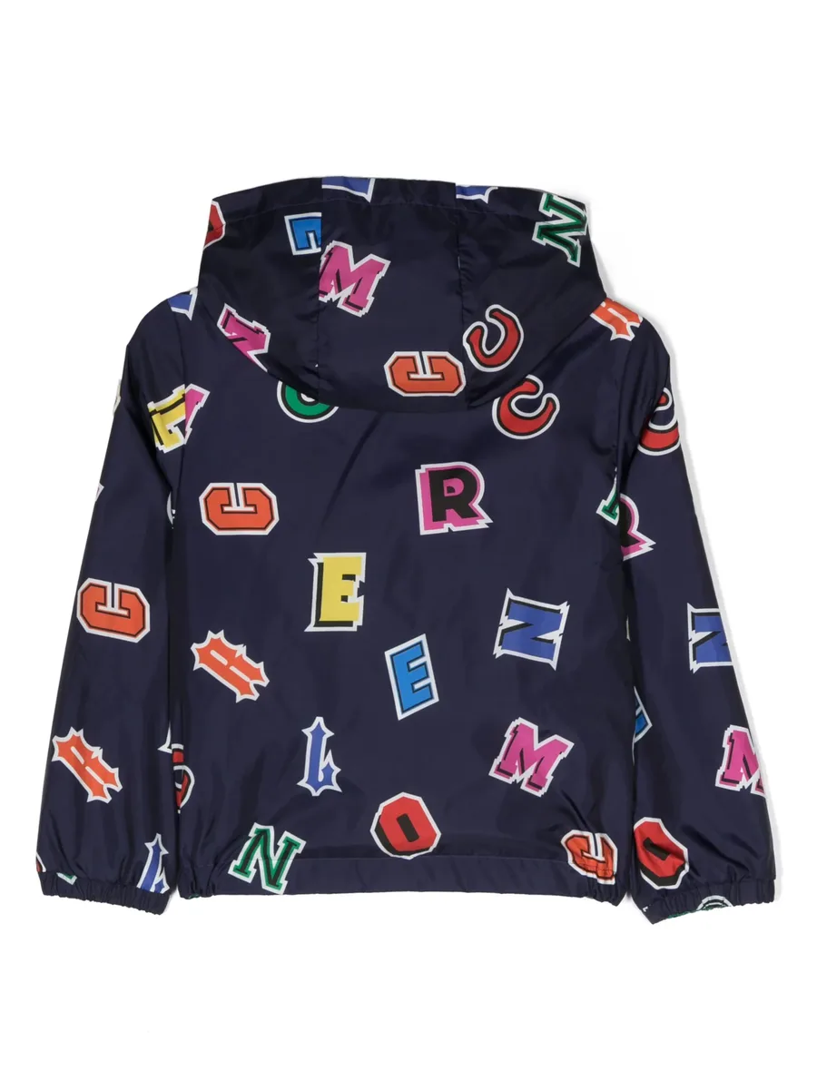 letters padded hooded jacket 3