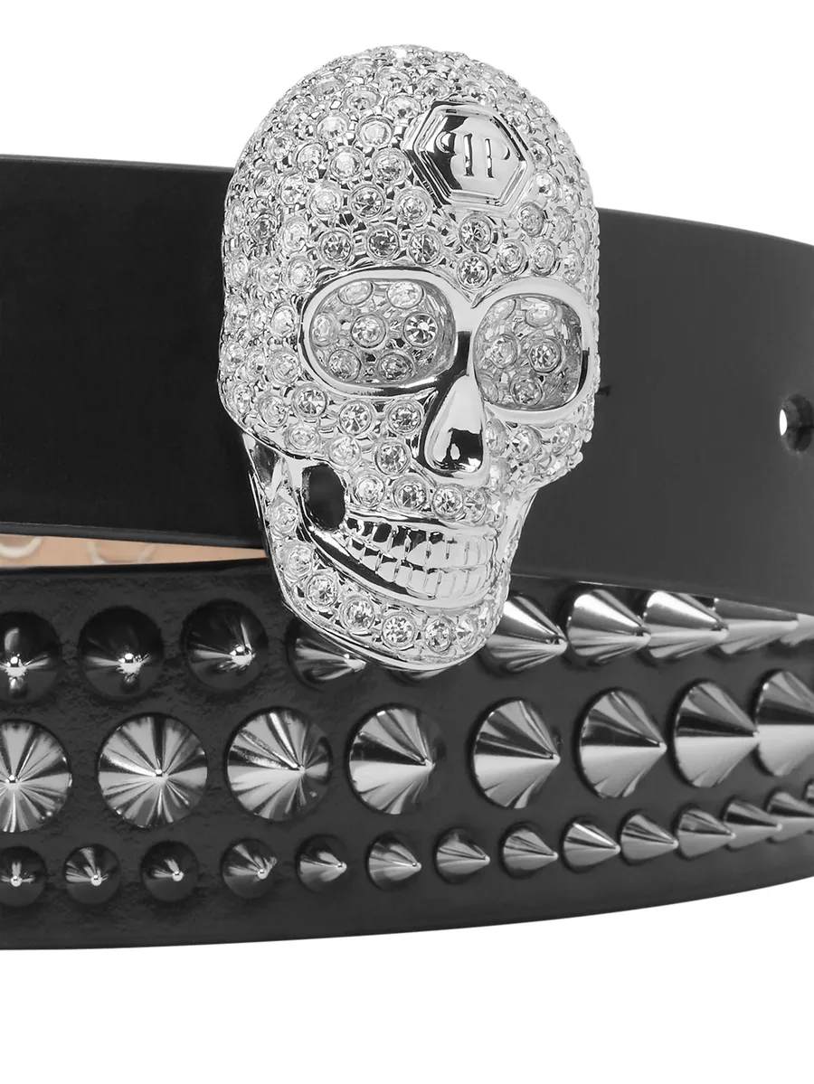 ремень с пряжкой Skull 5