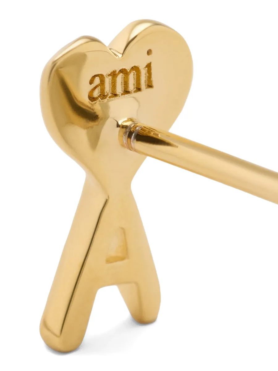 серьги-гвоздики с монограммой Ami de Coeur 5