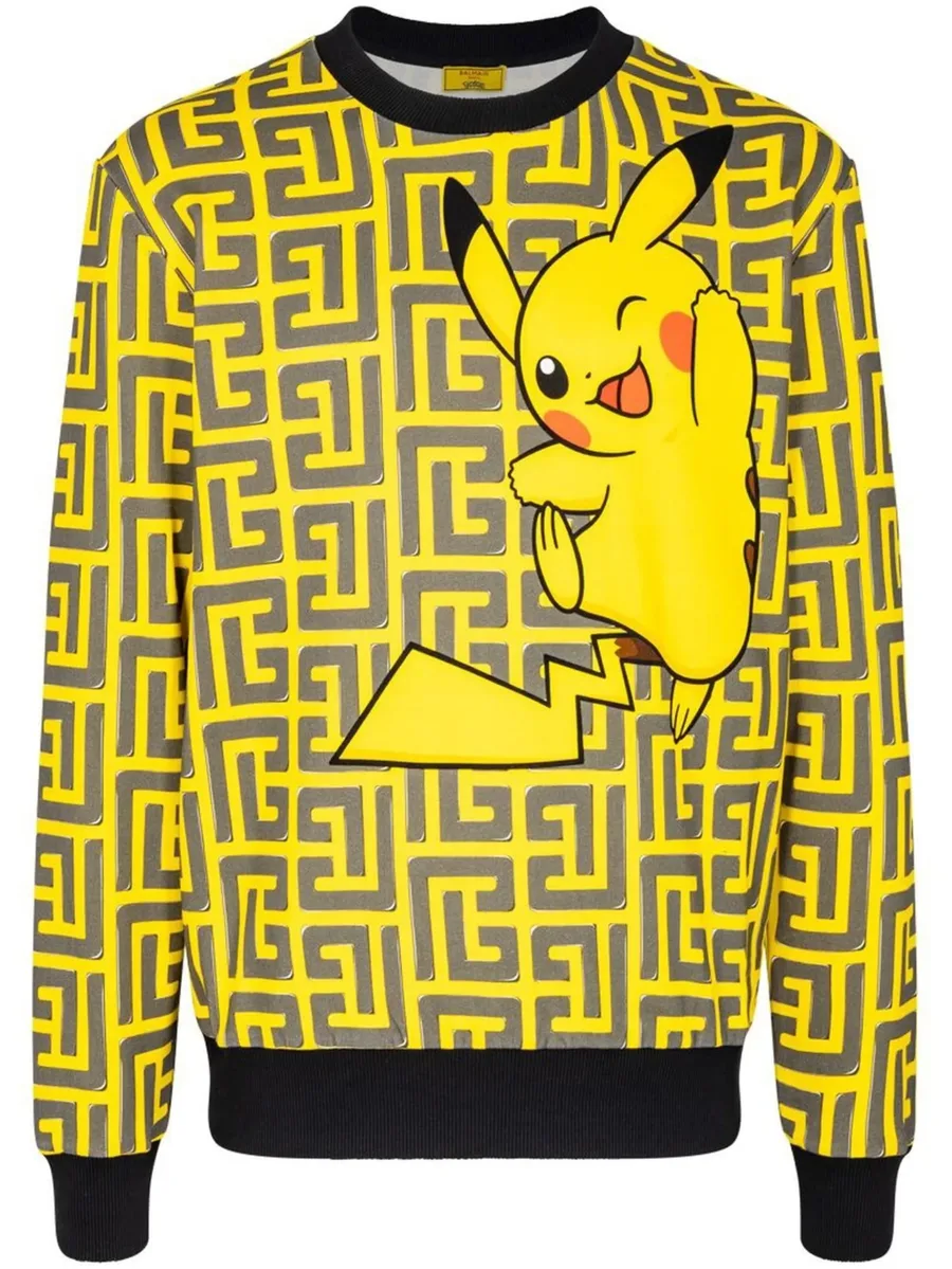 толстовка с принтом из коллаборации с Pokémon 1