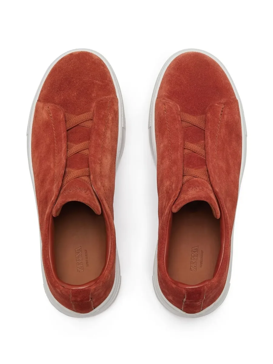 suede low-top sneakers 6