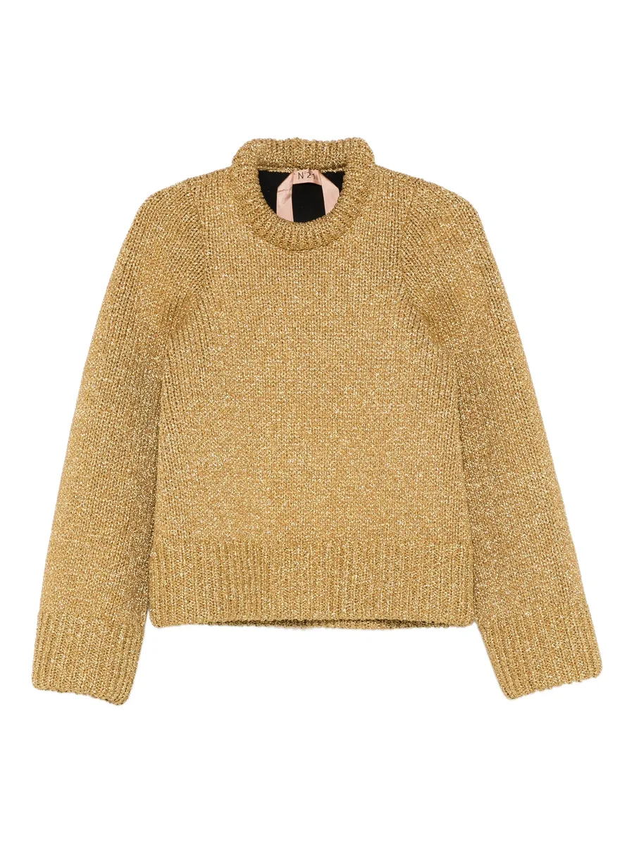 ribbed roundneck knitwear 1