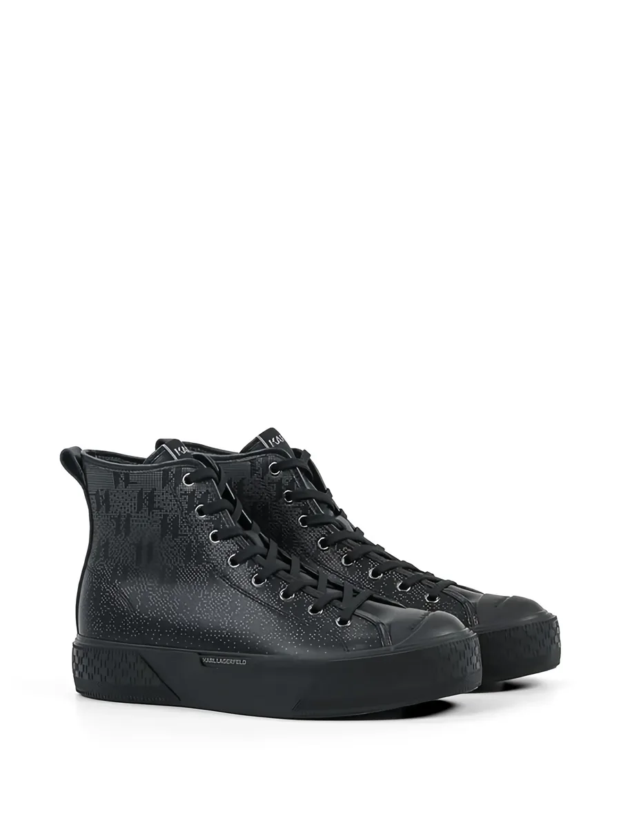 high-top logo sneakers 4