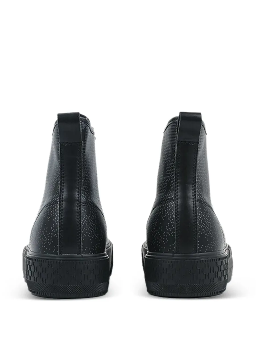 high-top logo sneakers 5