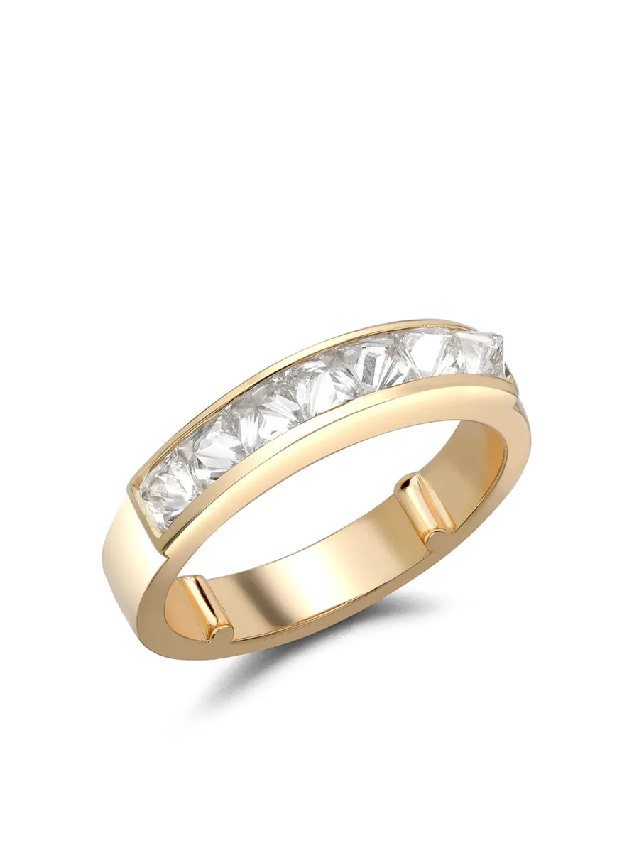 кольцо RockChic из желтого золота с бриллиантами 1