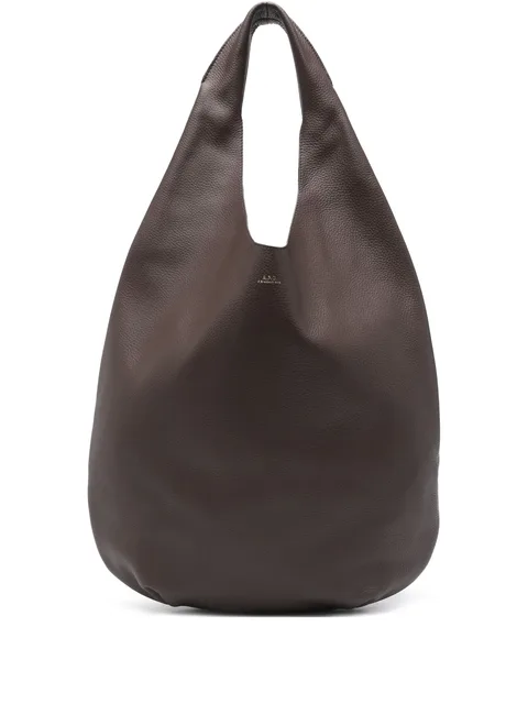 Le Neige leather shoulder bag