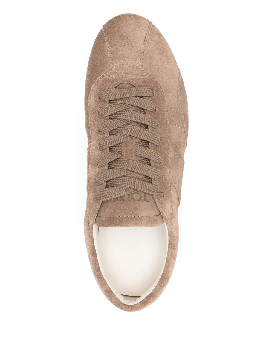 laced low-top sneakers 7