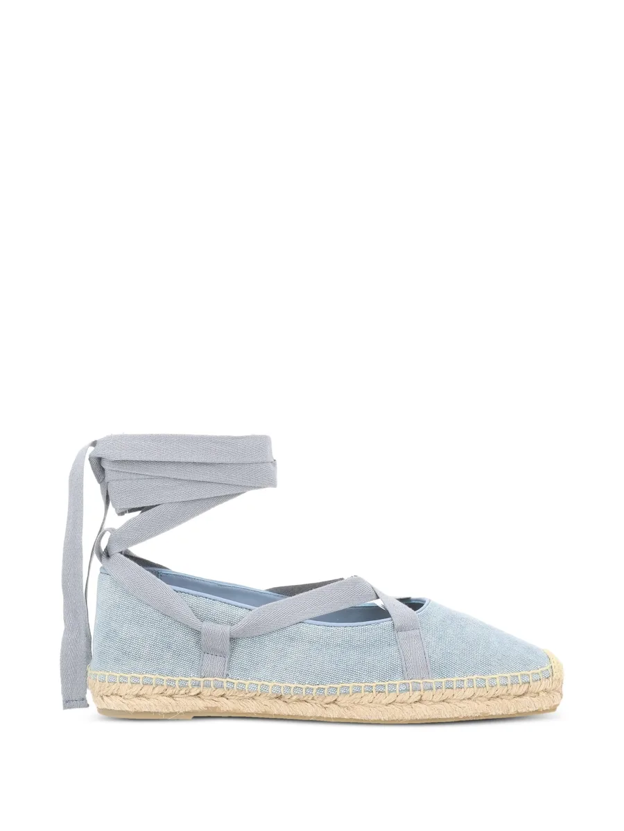 Petunia lace-up flat espadrille 2