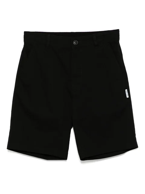 logo patch shorts