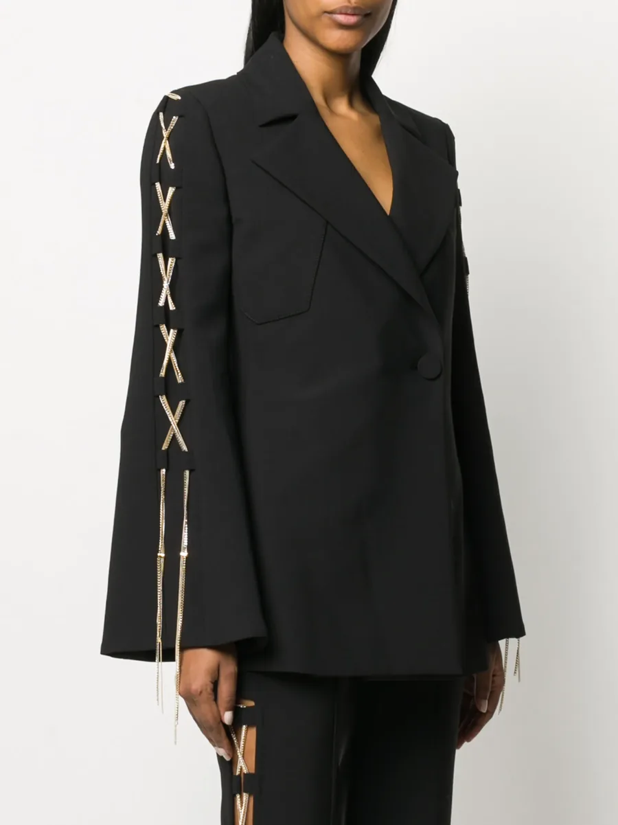 chain detail coat 5