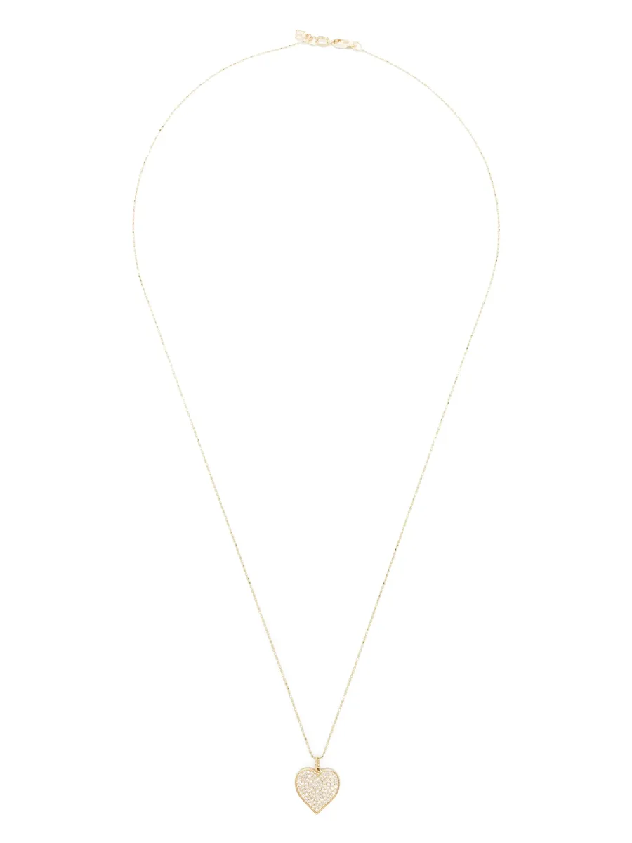 колье Heart из желтого золота 3