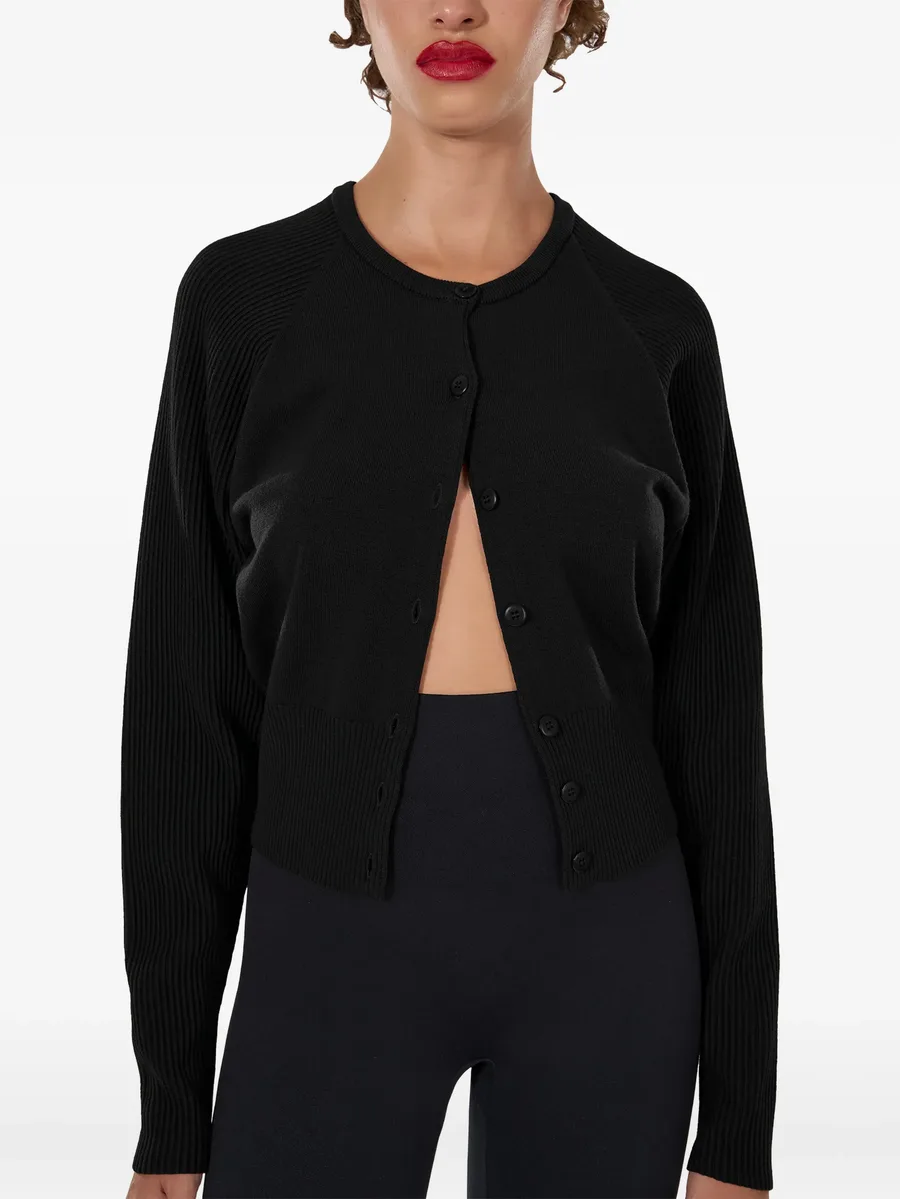 ribbed luxe cardigan 7