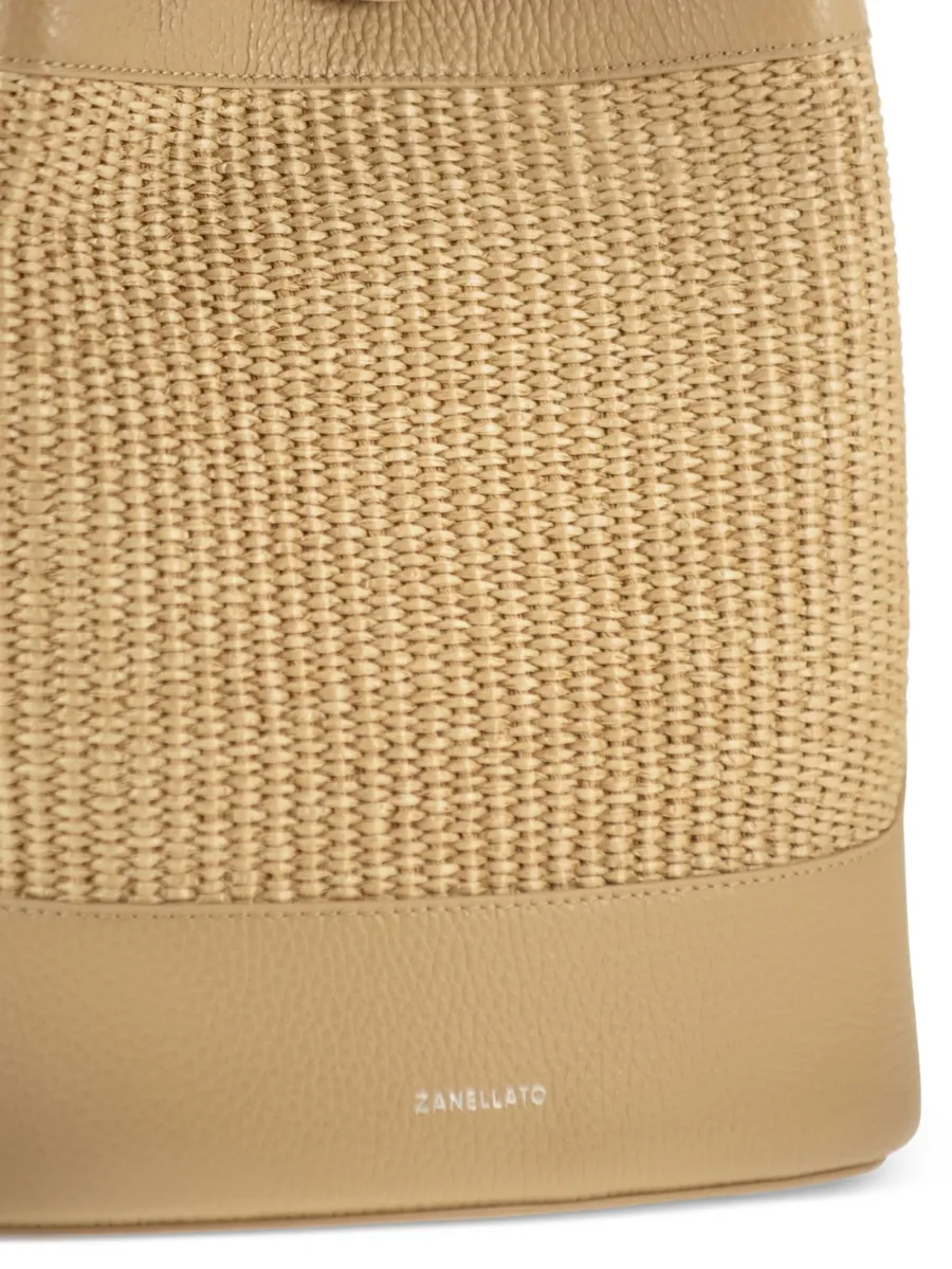 small Monda woven-design bucket bag 10